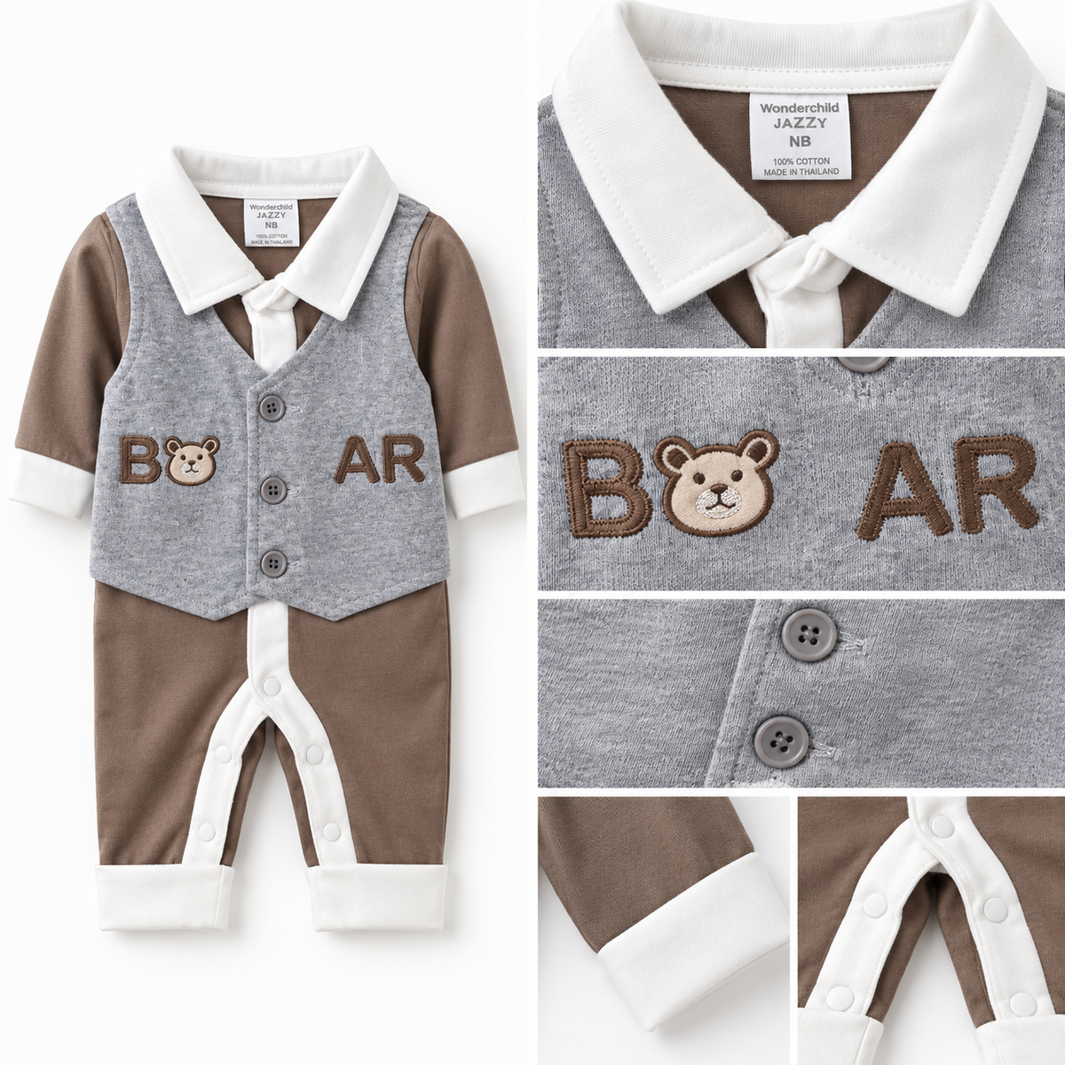Wonderchild Thailand Bear Romper
