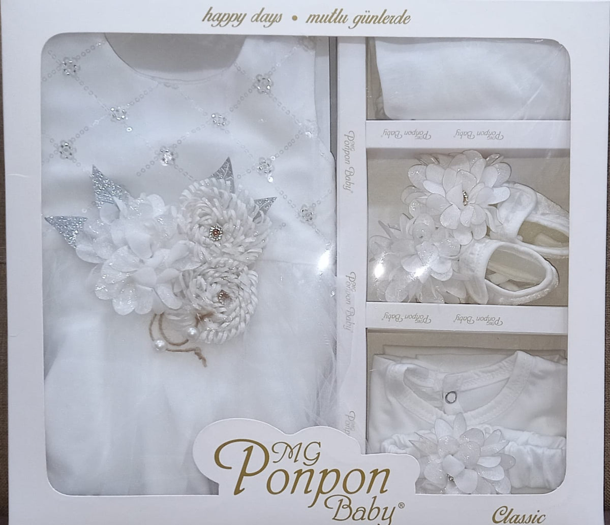 Turkish Imported Gift Set 5pcs(0-3m)