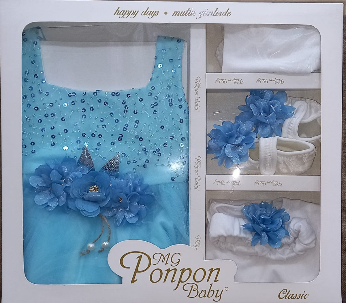 Turkish Imported Gift Set 5pcs(0-3m)