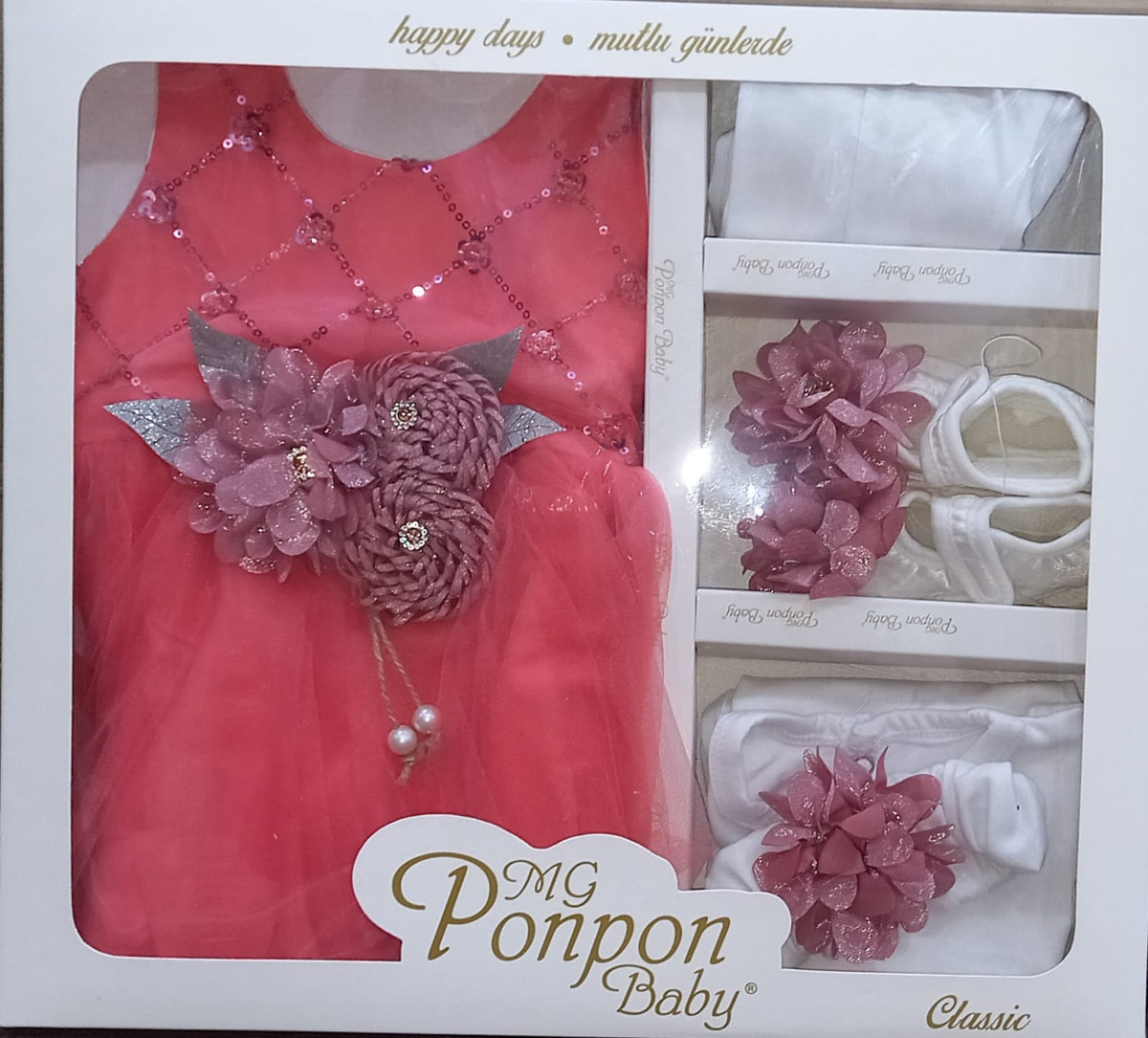 Turkish Imported Gift Set 5pcs(0-3m)