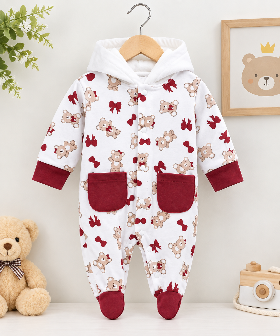 Wonderchild Thailand Imported Winter Fleece Romper
